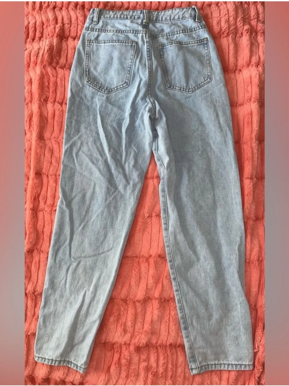 SHEIN Light Blue High-Rise Women's Jeans